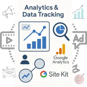 Analytics & Data Tracking (Google Analytics, Site Kit)