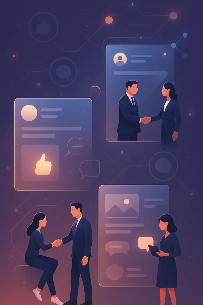 Social media engagement